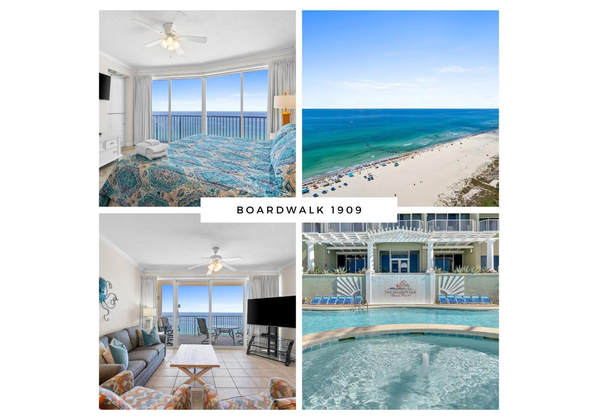 Boardwalk Beach Resort #1909 By Book That Condo Panama City Beach Bagian luar foto